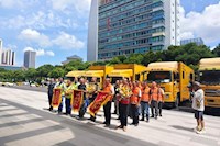 太阳成城集团tyc234cc古天乐驰援惠州成功排涝！